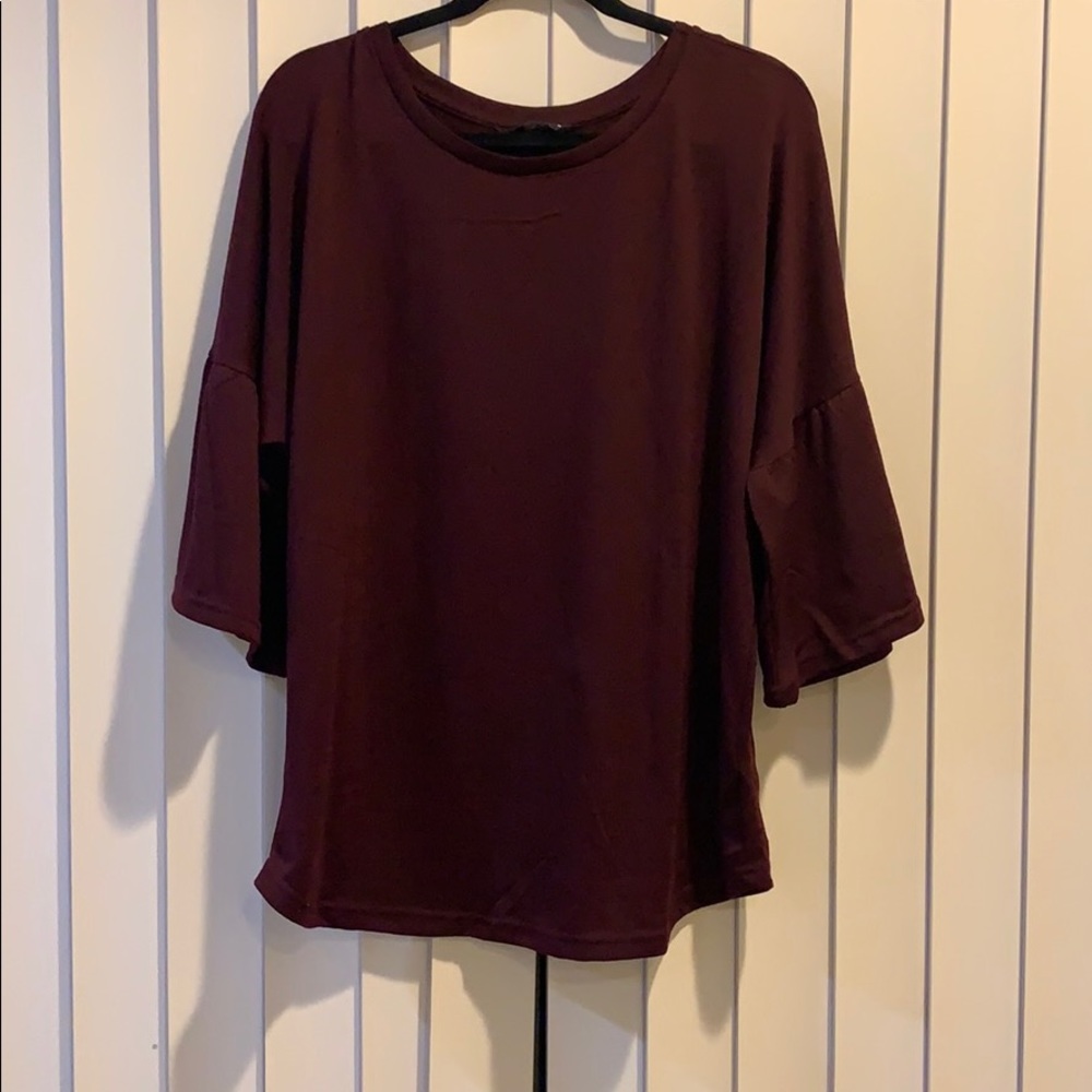 Purple blouse